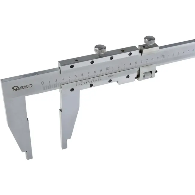 GEKO Heavy Duty schuifmaat - 1000 mm - roestvrij staal - precisie 0,05 mm