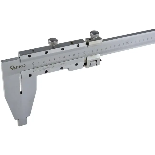 GEKO Heavy Duty schuifmaat - 1000 mm - roestvrij staal - precisie 0,05 mm