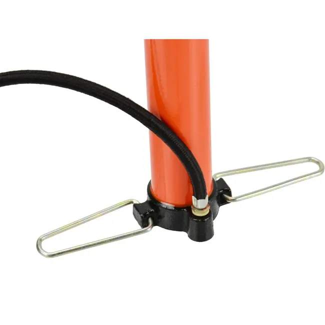 GEKO Handpomp - Stalen Vat - Comfortabele Greep - 450 mm - Inclusief Naalden