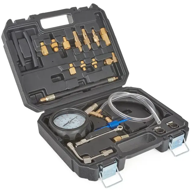 GEKO Olieverbrandingsdrukmeter - Analoge Manometer - Max. 10 Bar