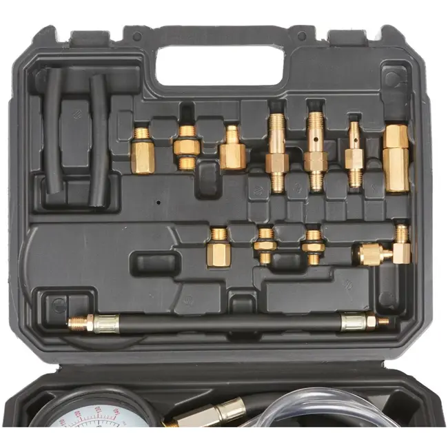 GEKO Olieverbrandingsdrukmeter - Analoge Manometer - Max. 10 Bar