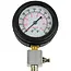 GEKO Meervoudige functie cilinderdrukmeter - analoog - max. 20 bar - lange slang - extra accessoires