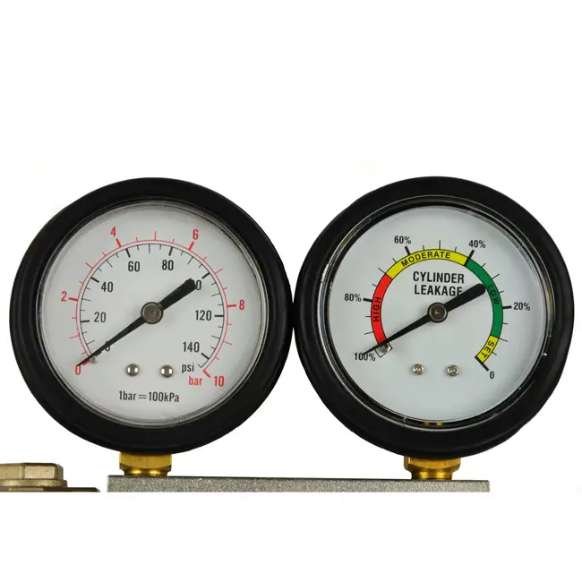 GEKO Cilinderdrukverlies Tester - Geschikt voor Benzinemotoren - Inclusief Adapterset