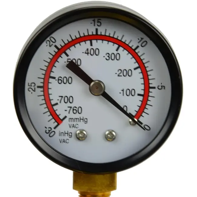 GEKO Handheld vacuümpomp - remontluchtingsset - inclusief reservoir en adapters - nauwkeurige vacuümmeter