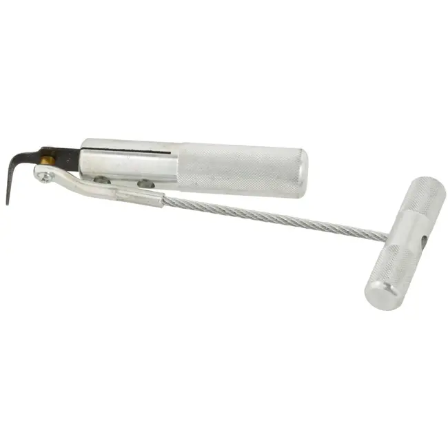 GEKO Autoruit demontagetool - aluminium - met extra messen - roestvrij