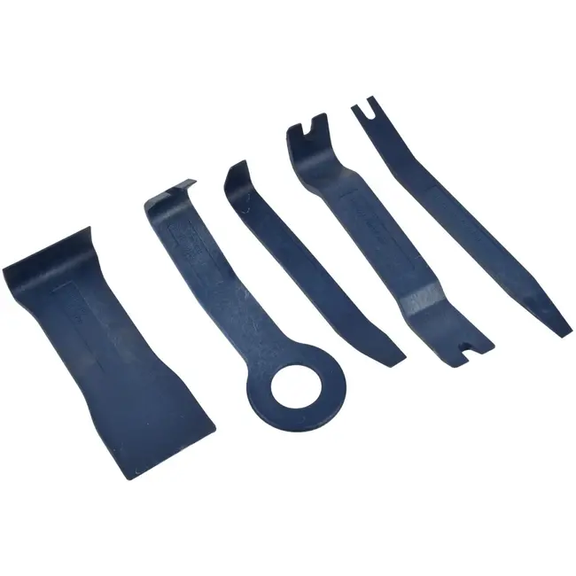 GEKO 5-delige set voor trim en bekleding - krasvrij nylon - ergonomisch ontwerp