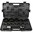 GEKO Universele voornaaf- en lagerdemontageset - 9 adapters - 3 bussen - 275 mm schroef