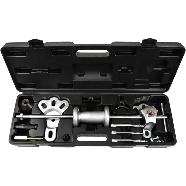 GEKO Universele trekker set - met slaghamer - 13-delig - hoogwaardig staal