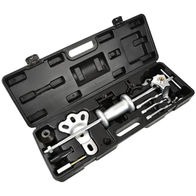 GEKO Universele trekker set - met slaghamer - 13-delig - hoogwaardig staal