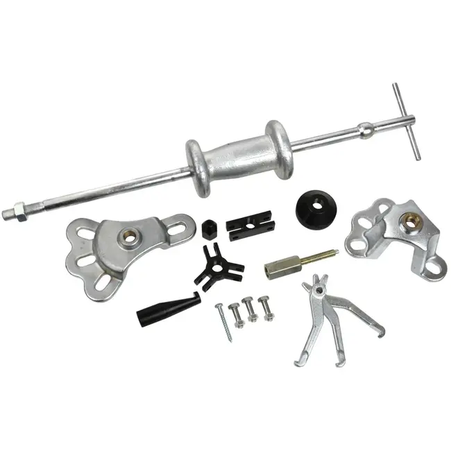 GEKO Universele trekker set - met slaghamer - 13-delig - hoogwaardig staal