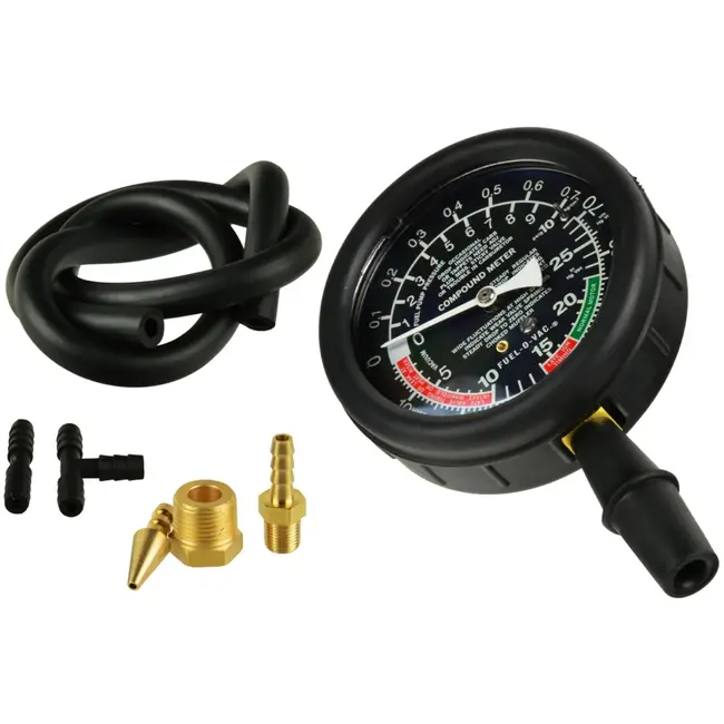 GEKO Vacuum- en brandstofpomp tester - nauwkeurige drukmeting - veelzijdig gebruik