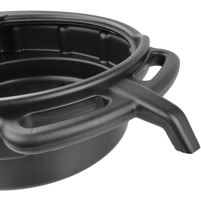 GEKO Open opvangbak - 16L - Anti-spat rand - Drie handgrepen - Olie- en benzinebestendig HDPE