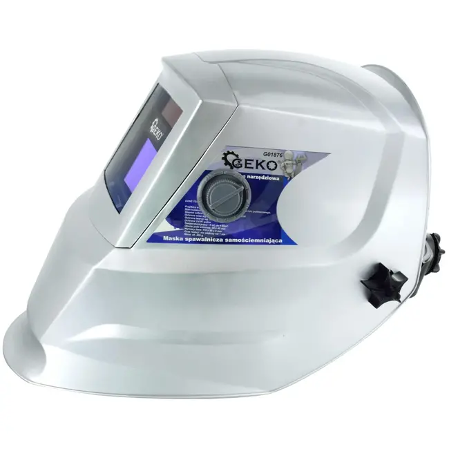 GEKO Lashelm - Auto-dimmend - Grijs - UV/IR-bescherming - Verstelbare gevoeligheid