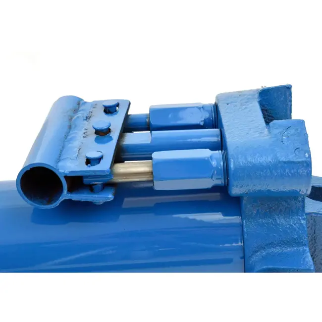 GEKO Hydraulische krik - 8 ton - dubbele pomp - slaglengte 490 mm - staal