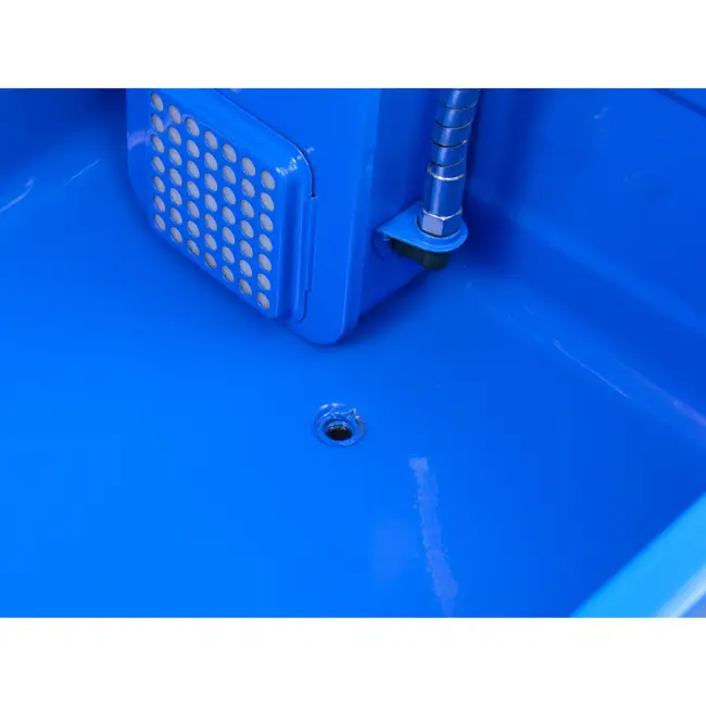 GEKO Onderdelenreiniger - 80L - Flexibele borstel - Metalen sproeikop - 230V pomp