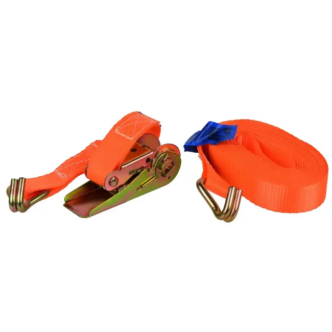 GEKO Ratelspanband - 6 m - 1000 kg - Polyester - J-haken