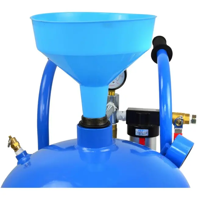 GEKO Zandstraaldrukvat - 38L - Met accessoires - Stabiele constructie - Inclusief 2,5m slang en nozzles