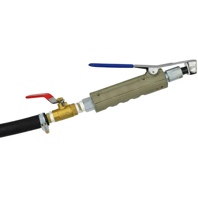 GEKO Zandstraaldrukvat - 38L - Met accessoires - Stabiele constructie - Inclusief 2,5m slang en nozzles