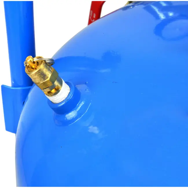 GEKO Zandstraaldrukvat - 38L - Met accessoires - Stabiele constructie - Inclusief 2,5m slang en nozzles