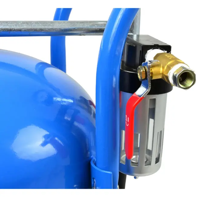 GEKO Zandstraaldrukvat - 38L - Met accessoires - Stabiele constructie - Inclusief 2,5m slang en nozzles