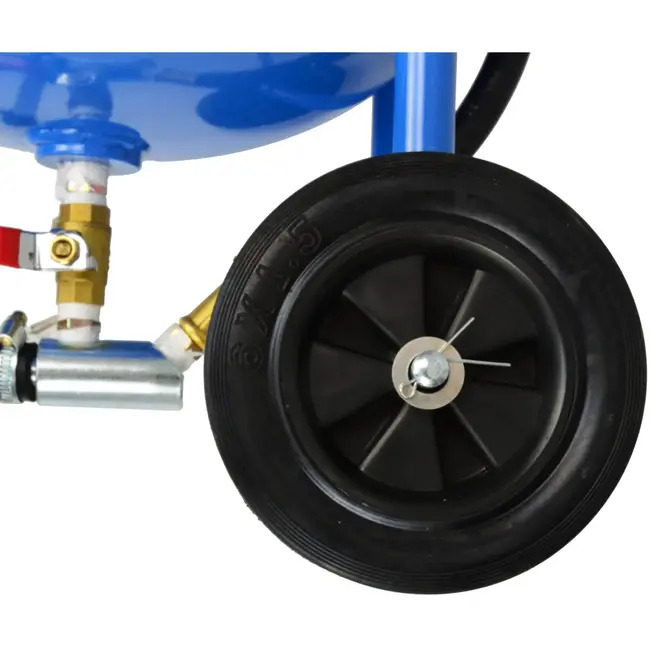 GEKO Zandstraaldrukvat - 38L - Met accessoires - Stabiele constructie - Inclusief 2,5m slang en nozzles