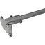 GEKO Vernier schuifmaat - precisie meting - roestvrij staal - 300 mm - resolutie 0,02 mm