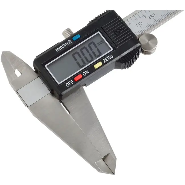 GEKO Digitale schuifmaat - roestvrij staal - 300 mm - 0,01 mm resolutie