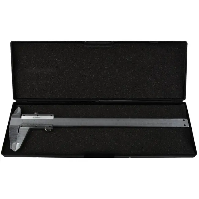 GEKO Vernier schuifmaat - precisie meting - roestvrij staal - 200 mm - 0,02 mm resolutie