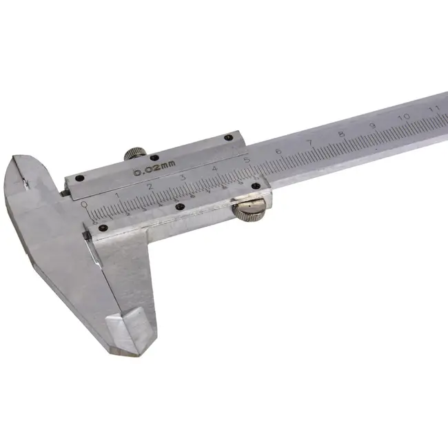 GEKO Vernier schuifmaat - precisie meting - roestvrij staal - 200 mm - 0,02 mm resolutie