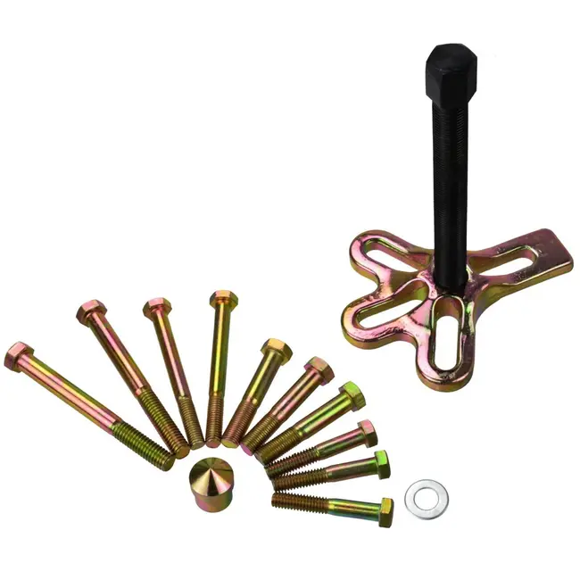 GEKO 13-delige trekker set - gehard staal - gelijkmatige druk - 125x105 mm