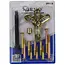 GEKO 13-delige trekker set - gehard staal - gelijkmatige druk - 125x105 mm