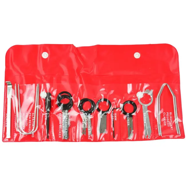 GEKO Radio demontageset - 20-delig - Geschikt voor diverse automerken en radiomerken