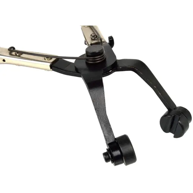 GEKO Slangklemmen Tang - Gebogen Bekken - 8-staps Vergrendeling - 212 mm - Comfort Grip