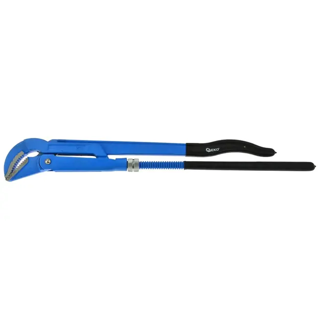 GEKO Zweedse pijptang - smal profiel - 45° kop - robuuste chroom-vanadium - 2" capaciteit