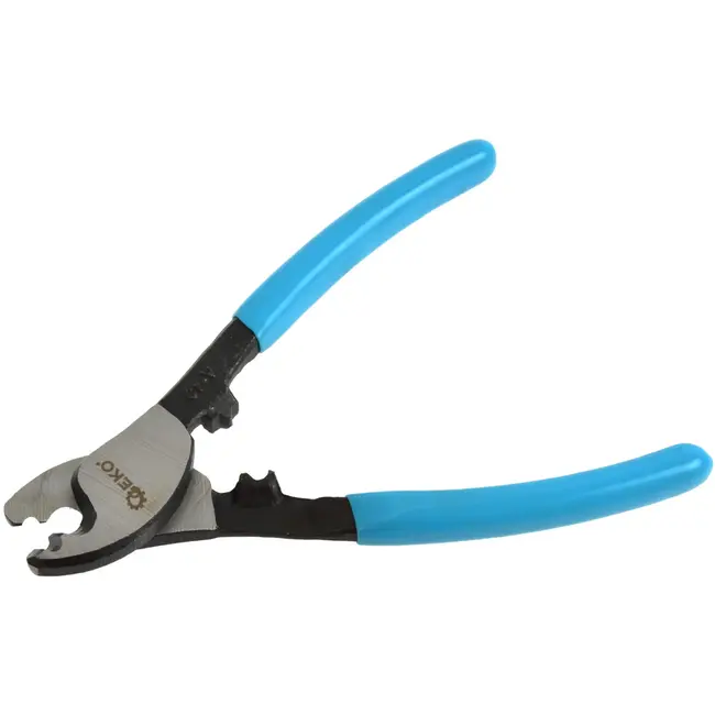 GEKO Kabelkniptang - Max. 9 mm - Hoogwaardig staal - Antislip handvat - 150 mm