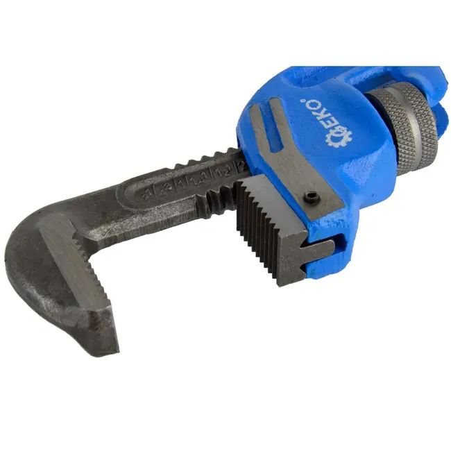 GEKO Heavy-duty pijpsleutel - eindmodel - 60 mm capaciteit - 35 cm lengte