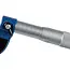 GEKO Mechanische buitenmicrometer - nauwkeurig 0,01 mm - bereik 0-25 mm - met ratelstop en spindelvergrendeling