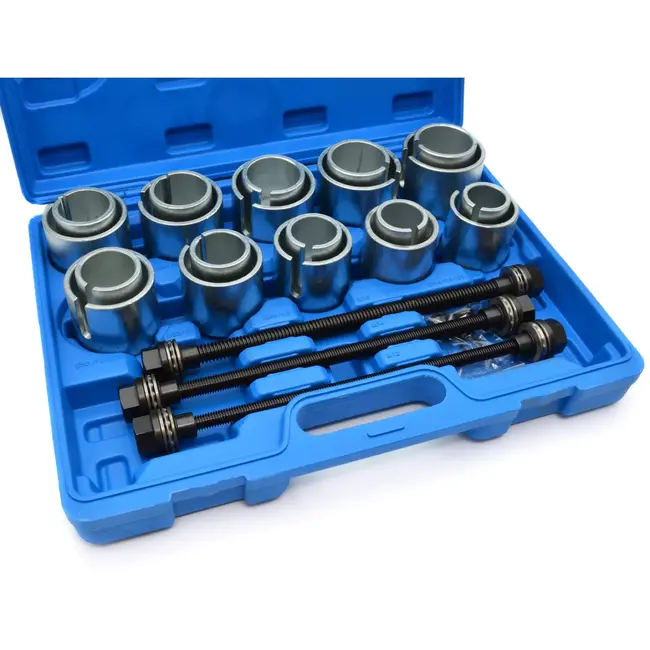 GEKO 24-delige pers- en trekbussen set - veelzijdig - voor rubber en lagers