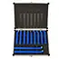 GEKO Draaigereedschapset - 11-delig - Carbide Tip - 12x12 mm - Aluminium Koffer