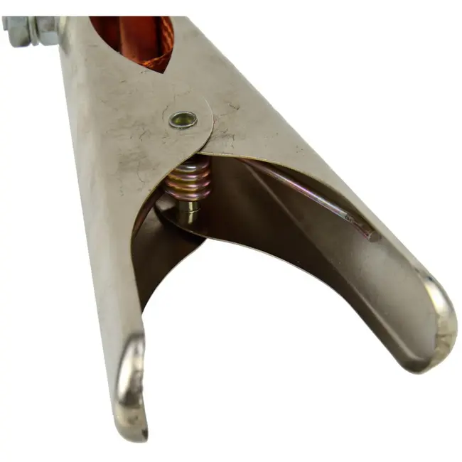 GEKO Aardklem - Krokodillenbek - 300A - Veerklemmen