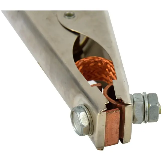 GEKO Aardklem - Krokodillenbek - 300A - Veerklemmen