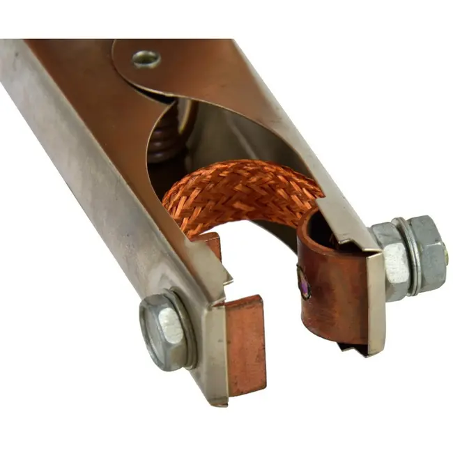 GEKO Aardklem - Krokodillenbek - 300A - Veerklemmen