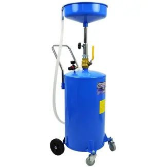 GEKO Olieopvangsysteem - 70L - Verstelbare hoogte - Mobiel ontwerp - Drukventiel