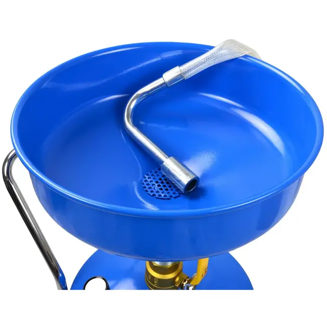 GEKO Olieopvangsysteem - 70L - Verstelbare hoogte - Mobiel ontwerp - Drukventiel