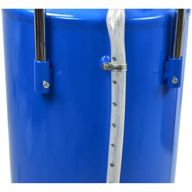 GEKO Olieopvangsysteem - 70L - Verstelbare hoogte - Mobiel ontwerp - Drukventiel