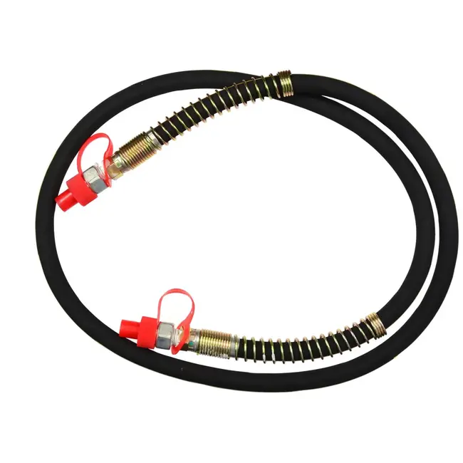 GEKO 30 ton werkplaatspers set - cilinder, 2-snelheden pomp, manometer en slang