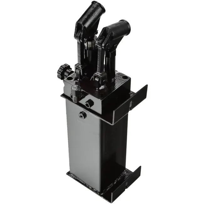 GEKO 50 ton persset - cilinder met veren - 2-snelheden pomp - manometer met slang