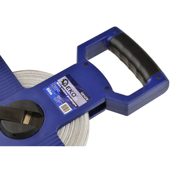 GEKO Open frame meetlint - 50 m - glasvezel - inklapbare hendel