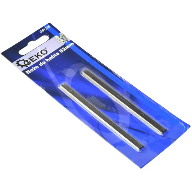 GEKO Planerbladen - HSS Staal - 82mm - Set van 2 stuks