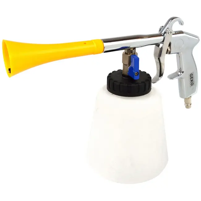 GEKO Luchtreinigingspistool - Met reservoir - Krachtige reiniging - Voor moeilijk bereikbare plekken - 1 liter